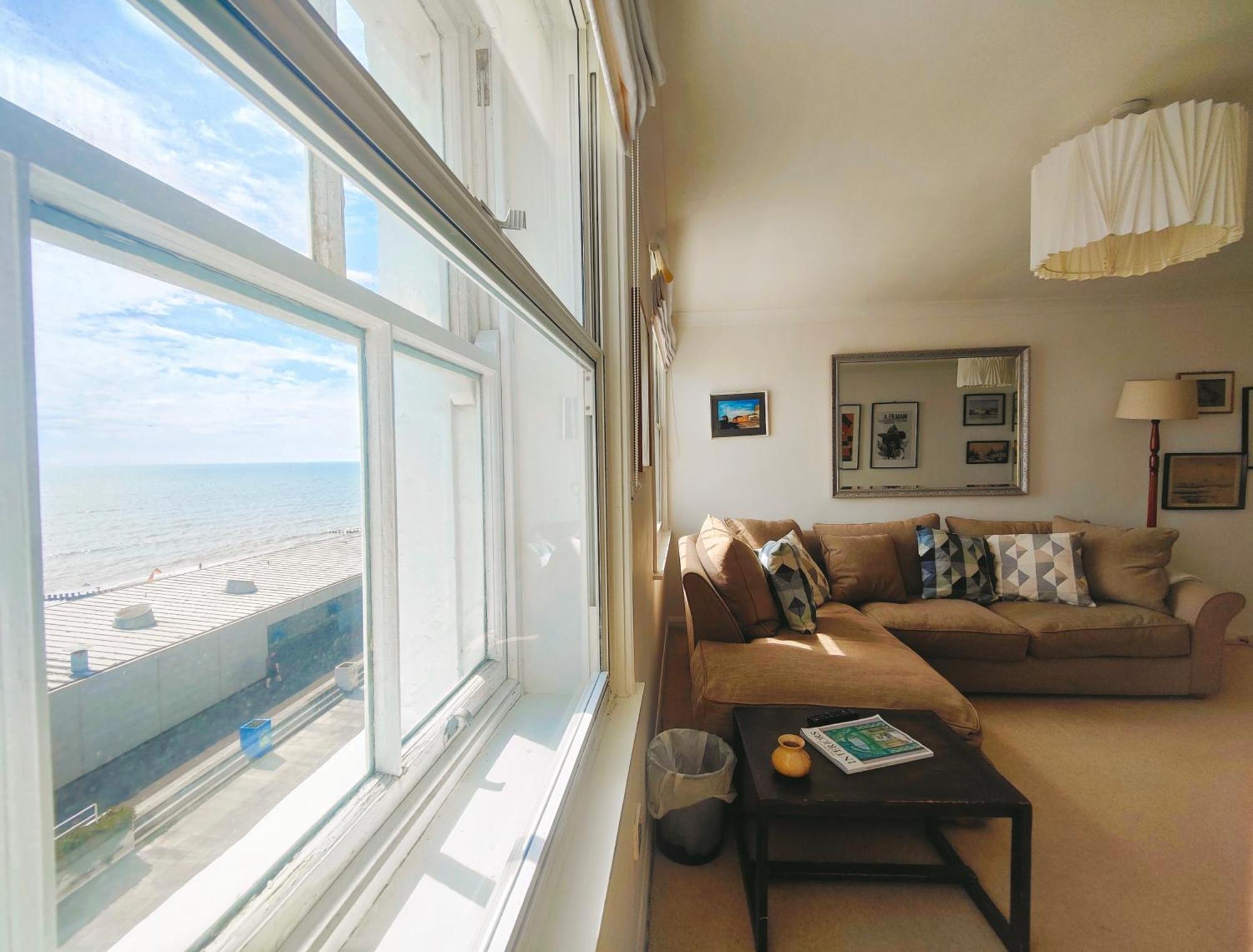 Appartamento Stunning Seafront Flat,St Leonards Esterno foto